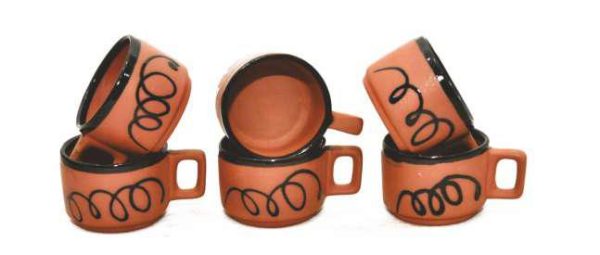 tea cup with serving tray - Image 13