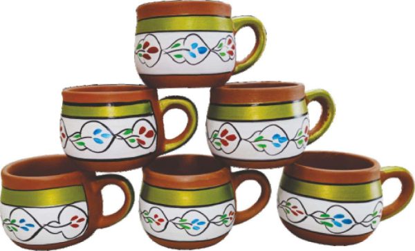 tea cup with serving tray - Image 3
