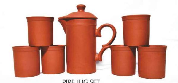 painted water jug - Image 3