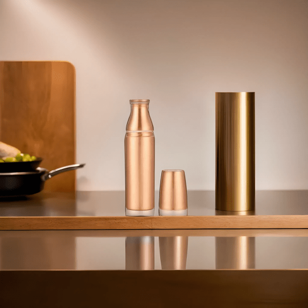 water bottles with glass