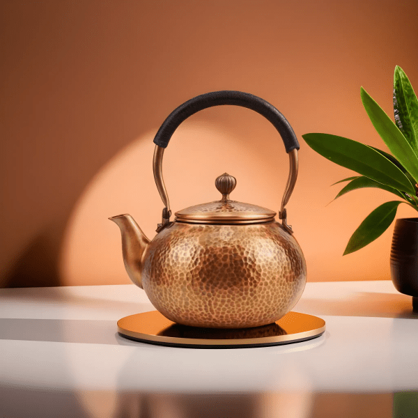 hammered Tea pot