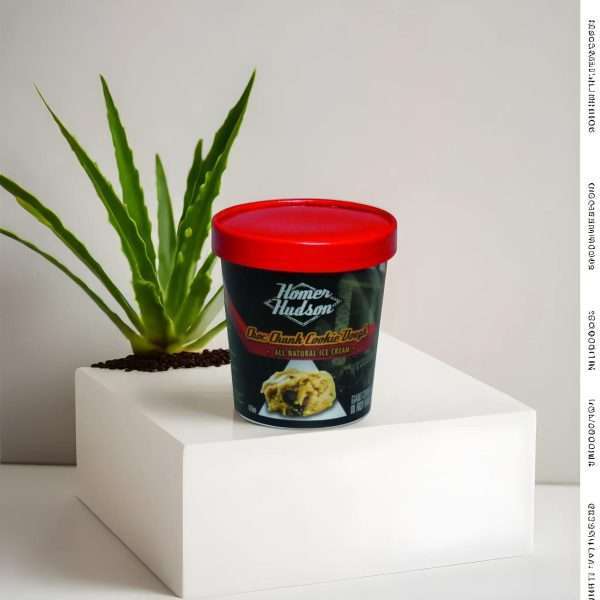 ice-cream cup with lid